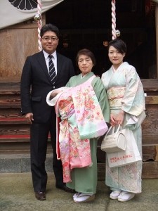 お宮参り　　おめでとうございます