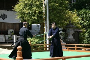 居合抜刀術演武 （ 揚武館伊勢原道場 ）