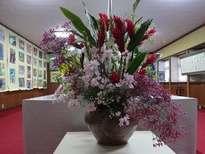 「古流松藤会」華道展