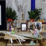 五十日祭（自宅）