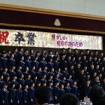 山王中学校卒業式