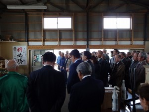 選挙事務所開き