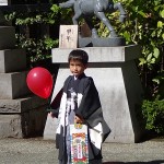 七五三参り　おめでとうございます