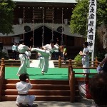 「日本国際空手協会同志會赤龍」演武