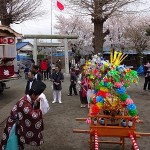 樽神輿のお祓い