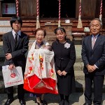 初宮参り　おめでとうございます
