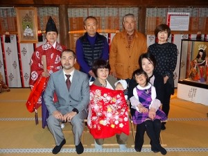 初宮参り　おめでとうございます