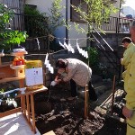 井戸埋清祓　工事の安全をお祈り申し上げます