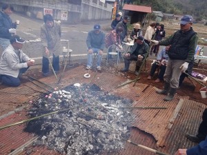 三ノ宮　中谷戸・西谷戸　どんど焼き