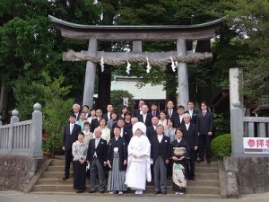 結婚式　おめでとうございます