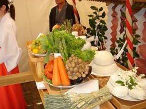 「しとぎ・卯の花」　（右手前）