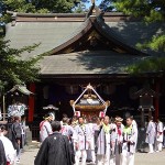 前鳥神社例祭　宮出し