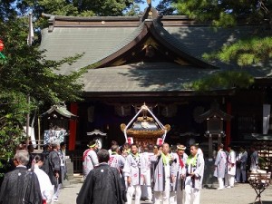 前鳥神社例祭　宮出し