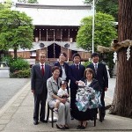 初宮参り　おめでとうございます