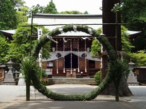 茅の輪（昨年）