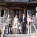 七五三祝式　八剱神社　