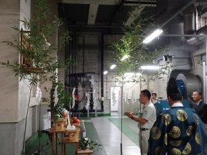 ボイラー火入式