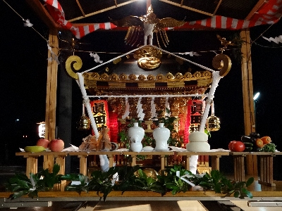 行在所（あんざいしょ）に着御（ちゃくぎょ）