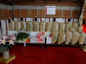 篤志者からの献備品