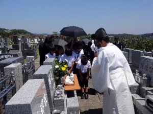 一年祭（墓前祭）