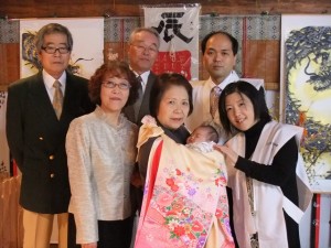 DSCF0423 初宮参り おめでとうございます