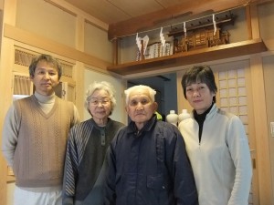 神棚祭　家内安全をお祈りいたします