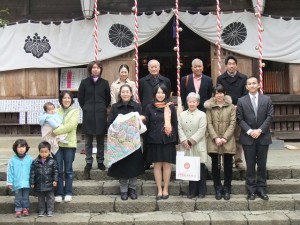 初宮参り　おめでとうございます
