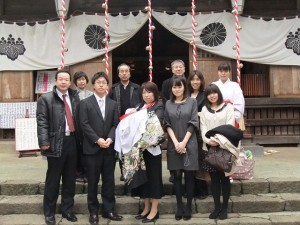 初宮参り　おめでとうございます