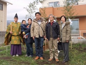 地鎮祭　おめでとうございます