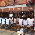 正式参拝の様子