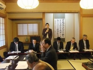 五社代表宮司挨拶（今年は当社が輪番）