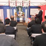 店舗の地鎮祭