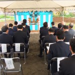 スーパー新築工事地鎮祭