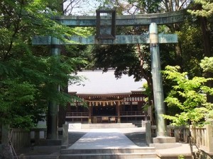 本日の社頭の様子