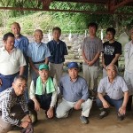 ①邸内池における水神祭