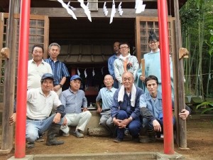 村持ちの稲荷神社で稲荷祭