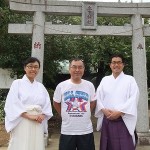 学区内神社参拝　木下神社　　１４日
