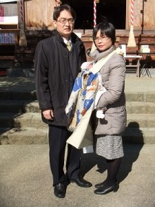 DSCF3001 初宮参り おめでとうございます