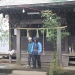 田中・十二柱神社にて