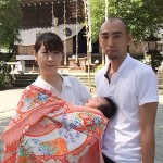 初宮参り　おめでとうございます