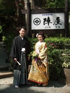 DSCF3006 模擬結婚式のお二人