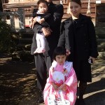 七五三参り　　おめでとうございます