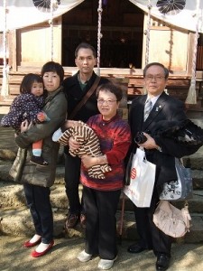 お宮参り　　おめでとうございます