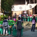 山王幼稚園の園児