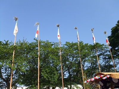 DSCF3126 6本の日の丸 大矢場