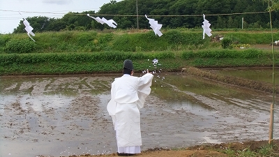 DSCF3149 御神田のお清め