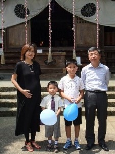 安産祈願と七五三　　おめでとうございます