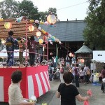 白根地区納涼祭　　神明社境内