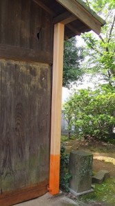 DSCF3794 修復の終わった神楽殿(18日)