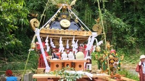 八坂神社　神輿御霊入れ神事